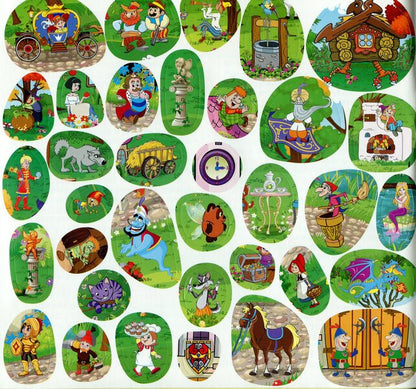 Clever Toys With Stickers Visiting Fairy Tales - Розумн забавки з налпками В гостях у казки - Author not specified 9786175367506-4
