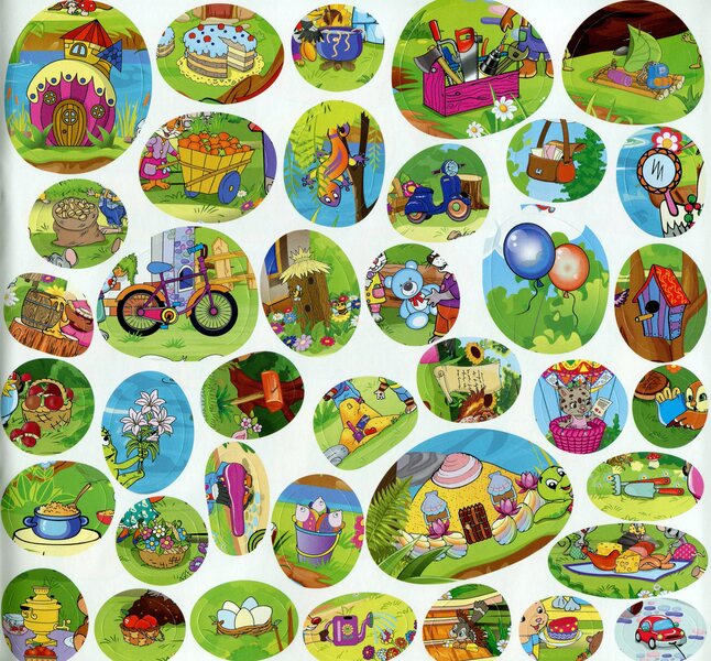 Clever Toys With Stickers Visiting Fairy Tales - Розумн забавки з налпками В гостях у казки - Author not specified 9786175367506-5