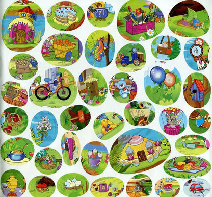 Clever Toys With Stickers Visiting Fairy Tales - Розумн забавки з налпками В гостях у казки - Author not specified 9786175367506-5
