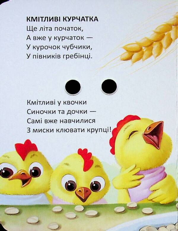 Clever chicks / Кмітливі курчатка Владимир Верховень 978-966-989-343-7-3