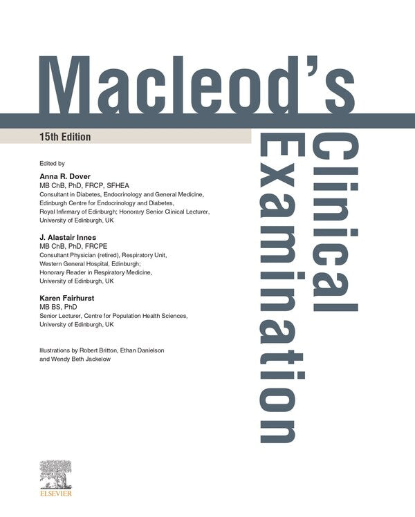 Clinical examination according to McLeod / Клінічний огляд за Маклаудом  9786175059623-4