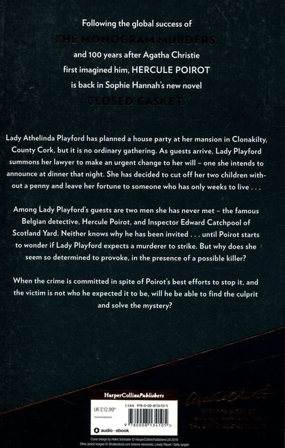 Closed Casket. The New Hercule Poirot Mystery / Closed Casket. The New Hercule Poirot Mystery Софи Ханна 978-0-00-813410-5-2