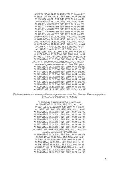 Code Of Ukraine On Administrative Offenses / Кодекс України про адміністративні правопорушення / Author not specified 9786177594085-4