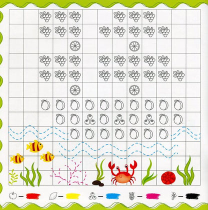 Collect the mosaic. monkey / Збери мозаїку. Мавпеня Ирина Цыбань 978-966-284-988-2-5