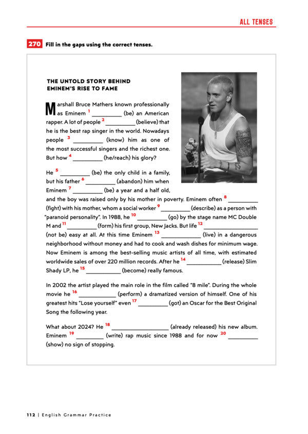 Collection Of English Exercises English Grammar Practice - Збрник вправ з англйсько English Grammar Practice Artyom Redvanskyi - Артем Редванський 9786179525681-4