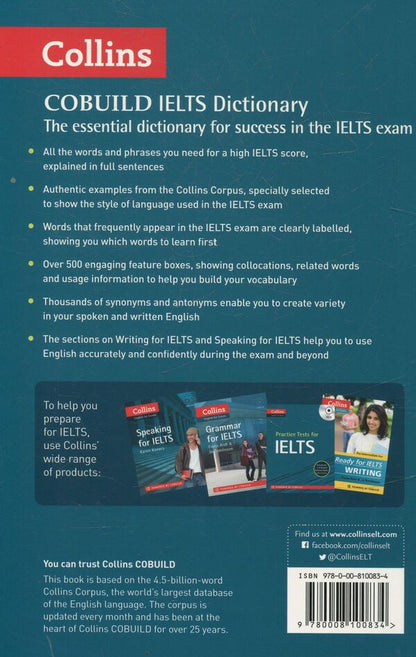 Collins Cobuild IELTS Dictionary / Collins Cobuild IELTS Dictionary  978-0-00-810083-4-2