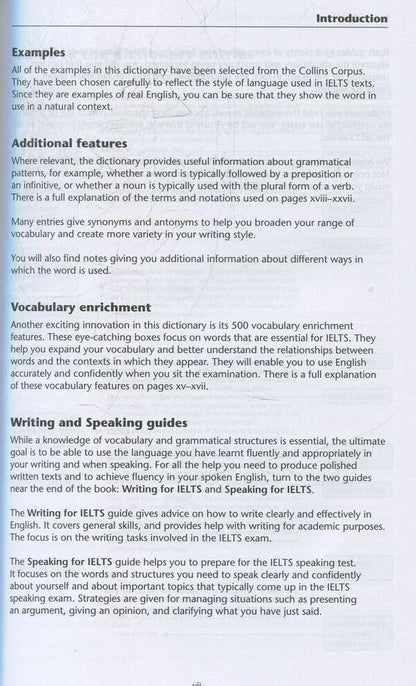 Collins Cobuild IELTS Dictionary / Collins Cobuild IELTS Dictionary  978-0-00-810083-4-5