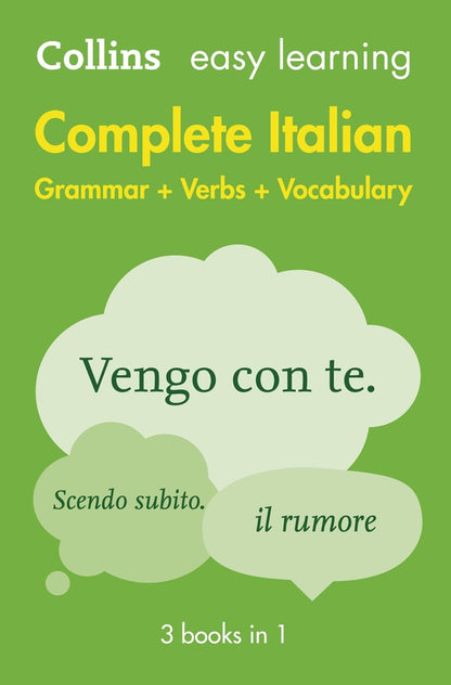 Collins Easy Learning. Complete Italian Grammar Verbs Vocabulary. 3 Books In 1 / Author not specified 9780008141752-2