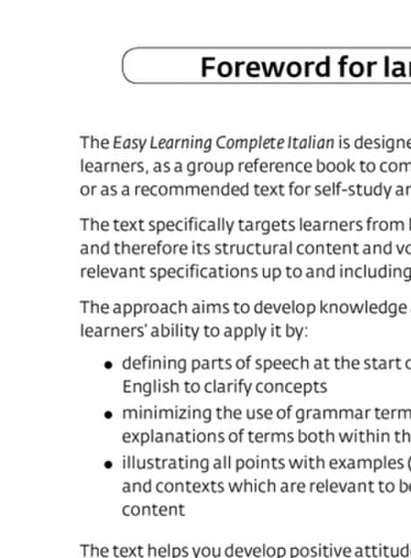 Collins Easy Learning. Complete Italian Grammar Verbs Vocabulary. 3 Books In 1 / Author not specified 9780008141752-6