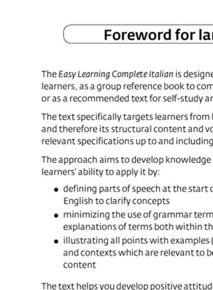 Collins Easy Learning. Complete Italian Grammar Verbs Vocabulary. 3 Books In 1 / Author not specified 9780008141752-6