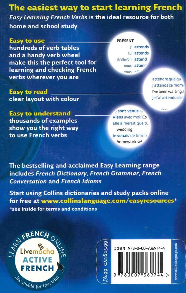 Collins Easy Learning: French Verbs / Collins Easy Learning: French Verbs  978-0007369744-2