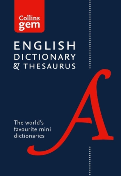 Collins Gem. English Dictionary and Thesaurus / Collins Gem. English Dictionary and Thesaurus  978-0-00-814171-4-1