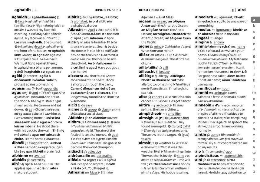 Collins School - Collins Irish School Dictionary / Collins School — Collins Irish School Dictionary Collins Dictionaries 9780008190286-6