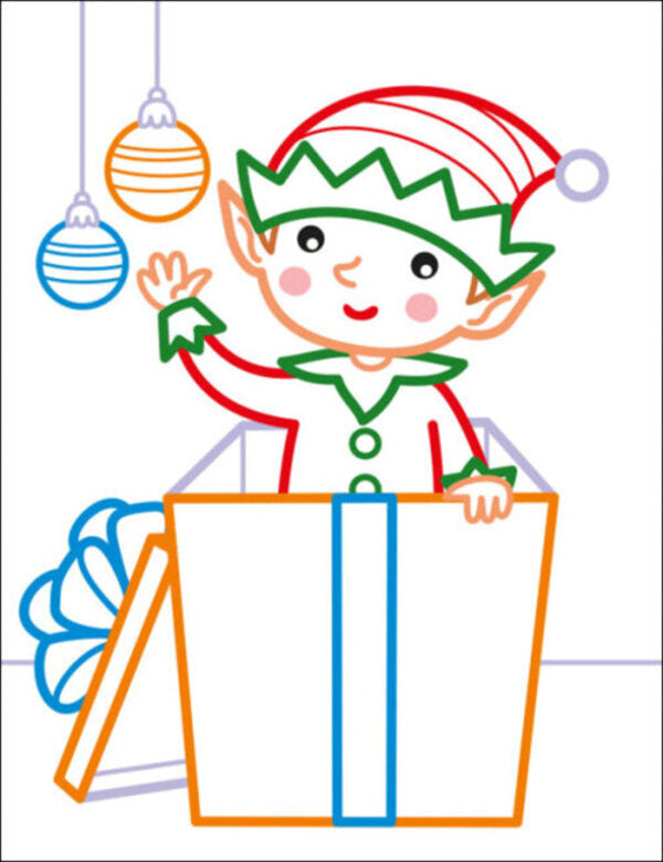 Color Painting. Santa And Friends / Кольорові зафарбовки. Санта і друзі Julia Hrytsenko / Юлія Гриценко 9789667510602-2