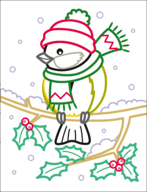 Color Painting. Santa And Friends / Кольорові зафарбовки. Санта і друзі Julia Hrytsenko / Юлія Гриценко 9789667510602-5