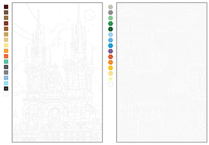 Color quest.Architecture / Кольоровий квест. Архітектура Джон Вудкок 978-617-7579-14-3, 978-1-78243-798-7-5