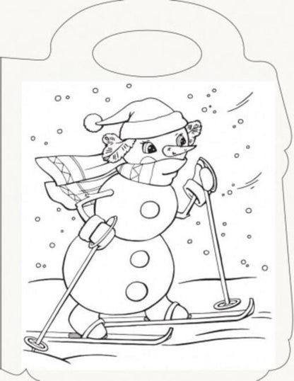 Coloring Pages In A Purse. New Year / Розмальовки у сумочці. Новий рік Yulia Kasparova / Юлія Каспарова 9789667503277-5