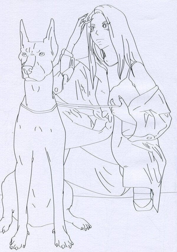 Coloring book for girls. Fluffy pets / Розмальовка для дівчат. Пухнасті улюбленці  978-966-982-677-0-6