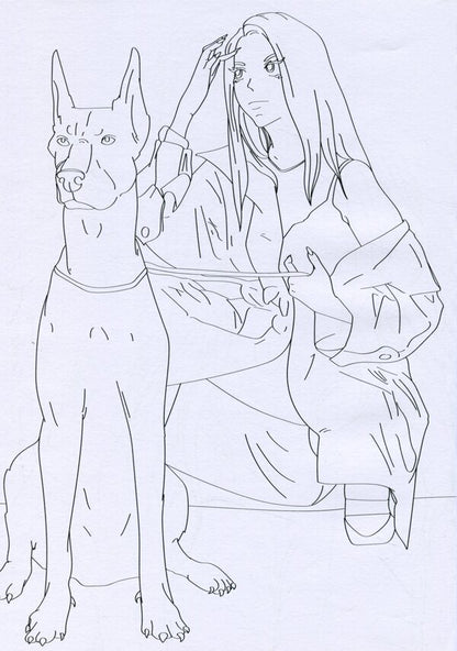 Coloring book for girls. Fluffy pets / Розмальовка для дівчат. Пухнасті улюбленці  978-966-982-677-0-6