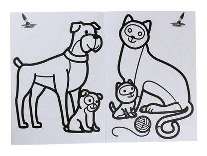 Coloring for kids. friends / Розфарбовка для малят. Друзі  978-966-440-353-2-4