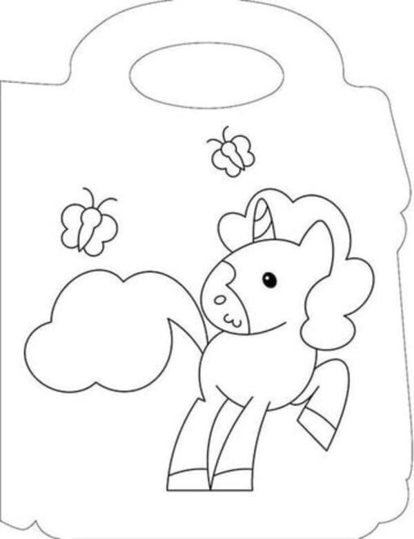 Coloring pages in a purse. unicorns / Розмальовки у сумочці. Єдиноріжки  9789667514754-5