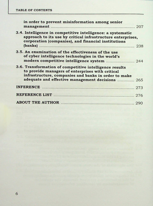 Competitive intelligence in the management system / Competitive inteligence in the management system Юрий Когут 978-617-8255-04-6-6