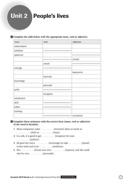 Complete IELTS. Bands 6.5–7.5 Workbook Without Answers Rawdon Wyatt / Роудон Уайатт 9781009672191-2