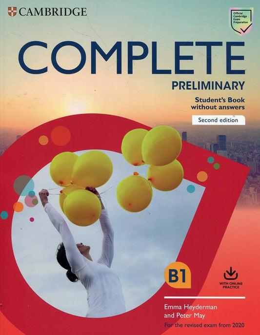Complete Preliminary Student's Book Without Answers With Online Practice. For The Revised Exam From 2020 Emma Heiderman, Peter May / Эмма Хейдерман, Питер Мэй 9781108525213-1