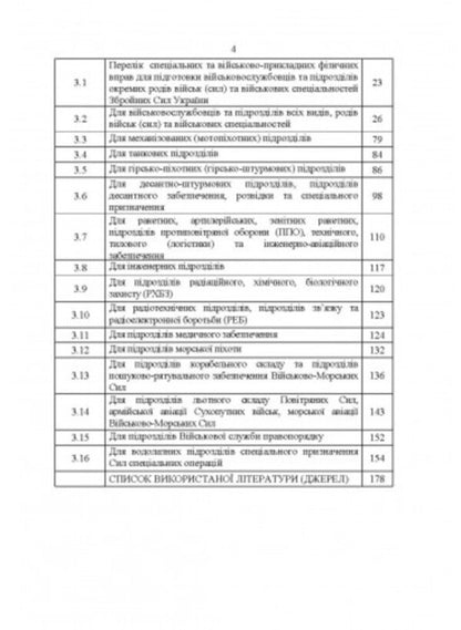 Complexes of special physical exercises for collective training of military personnel and units / Комплекси спеціальних фізичних вправ для колективної підготовки військовослужбовців та підрозділів  978-611-01-2803-2-3