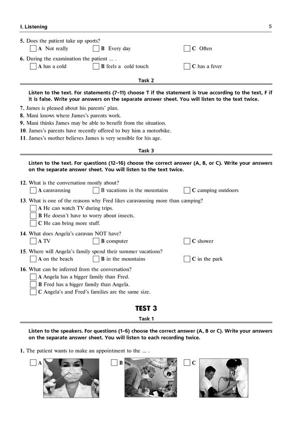 Comprehensive Edition For Preparation For DPA And ZNO Levels B1 And B2 English Exam Brushup ZNO 2022 - Комплексне видання для пдготовки до ДПА та ЗНО Рвн В1 та В2 English Exam Brushup ЗНО 2022 Alla Andriyenko - Алла Андрнко 9789661064422-5