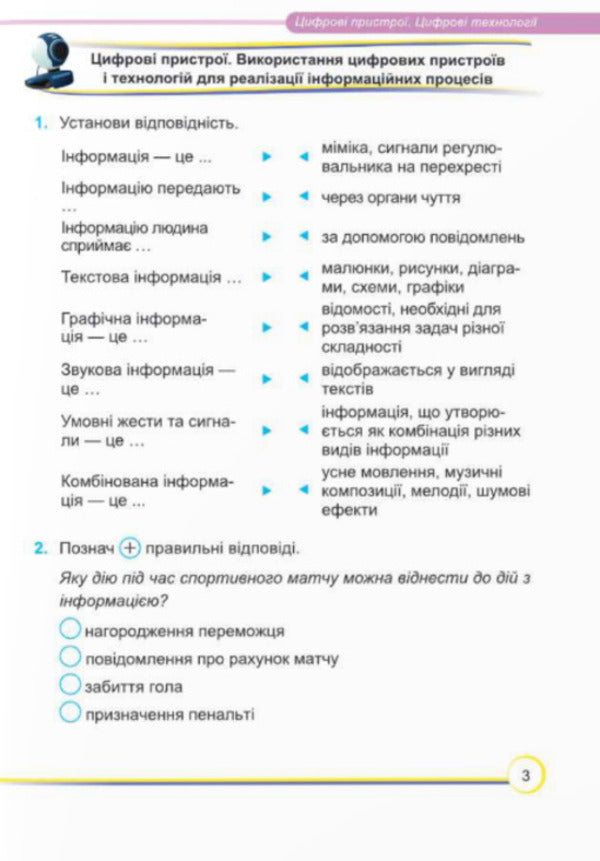 Computer Science. A workbook. 6th grade (According to the program of J. Ryvkind and others) / Інформатика. Робочий зошит. 6 клас. (За програмою Й. Ривкінд та ін.) Елена Антонова, Сергей Мартынюк 9789660742895-2