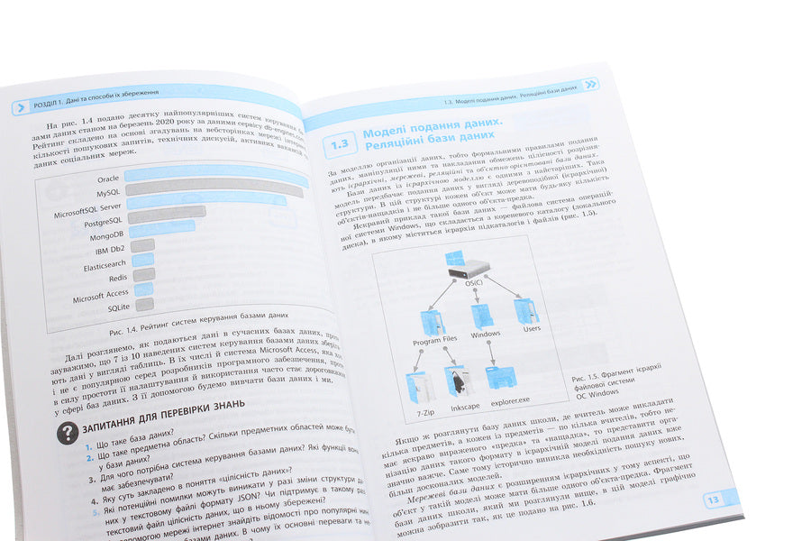 Computer Science. Databases. Elective module for students of grades 10-11. Standard level / Інформатика. Бази даних. Вибірковий модуль для учнів 10–11 класів. Рівень стандарту Г. Гогерчак 978-617-09-6225-6-5
