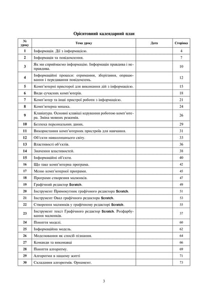 Computer Science. Lesson Notes. 2Nd Class / Інформатика. Конспекти уроків. 2 клас Olga Mochula / Ольга Мочула 9789661063135-3