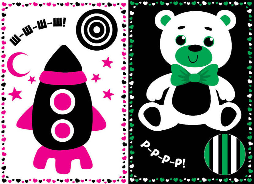 Contrasting Pictures. My First Toys / Контрастні картинки. Мої перші іграшки / Author not specified 9786175445181-3