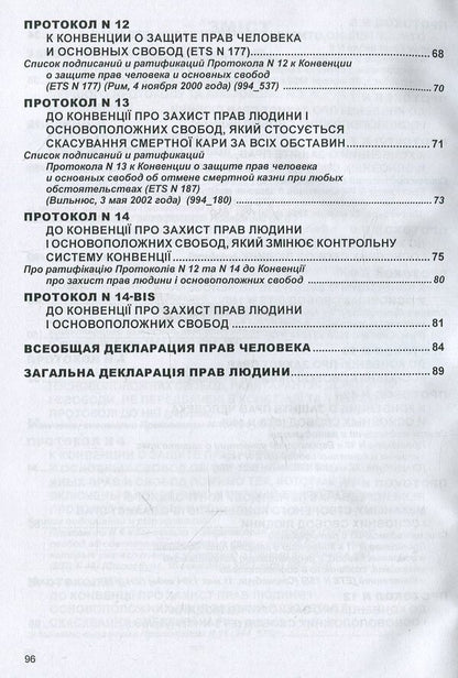 Convention 'On the Protection of Human Rights and Fundamental Freedoms': Collection of Legislative Acts / Конвенція 'Про захист прав людини і основоположних свобод': Збірник законодавчих актів  978-617-566-255-7-5