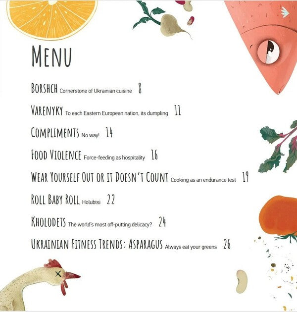 Cooking In Sorrow. A Manual For Interacting With Ukrainians And Food Evgenia Kuznetsova / Евгения Кузнецова 9786179553202-3