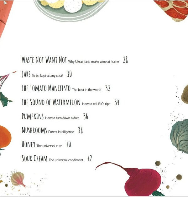 Cooking In Sorrow. A Manual For Interacting With Ukrainians And Food Evgenia Kuznetsova / Евгения Кузнецова 9786179553202-4