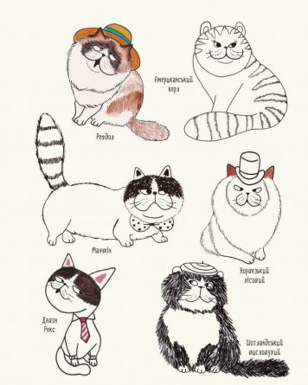 Cotymort How to draw cats / Котюморт. Як малювати котиків Лулу Майо 978-617-7579-35-8-4