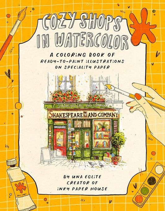 Cozy Shops In Watercolor Una Eglite - Уна Эглите 9798890033697-1