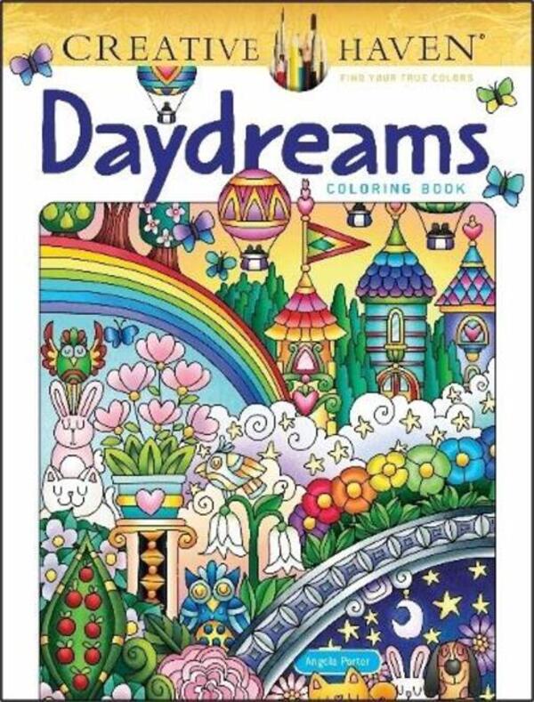 Creative Haven Daydreams Coloring Book Angela Porter / Анджела Портер 9780486851914-1