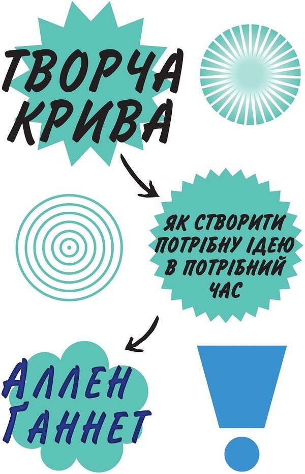 Creative curve.How to create the right idea at the right time / Творча крива. Як створити потрібну ідею в потрібний час Аллен Ганнет 978-966-948-102-3-3