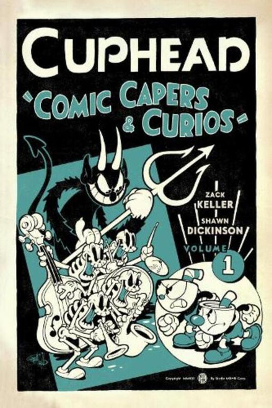 Cuphead Volume 1: Comic Capers & Curios Zach Keller / Зак Келлер 9781506712482-1