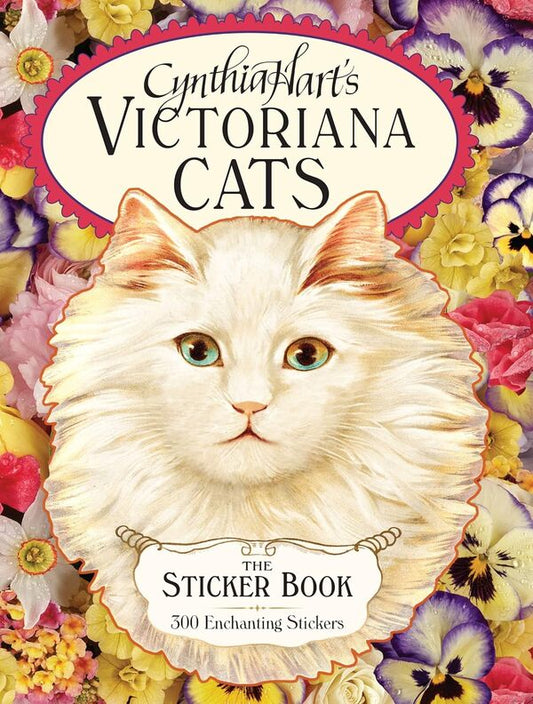 Cynthia Hart's Victoriana Cats: The Sticker Book: 300 Enchanting Stickers Cynthia Hart / Синтия Харт 9781523523757-1