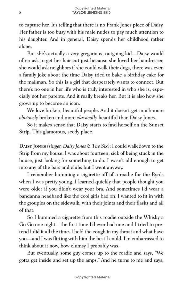 Daisy Jones and The Six / Daisy Jones and The Six Тейлор Дженкинс Рид 9781804945957-3