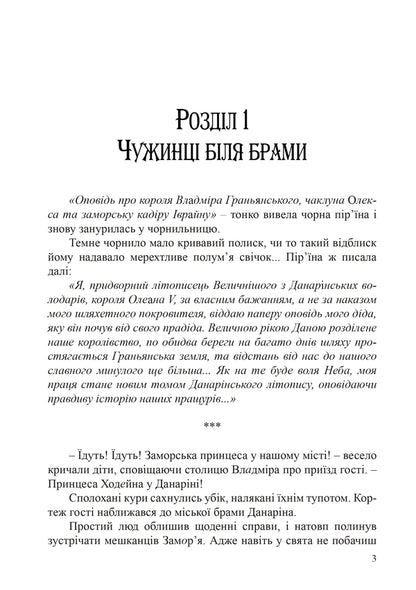Danarin Chronicle. Book 1. Overseas Guest / Данарінський літопис. Книга 1. Заморська гостя Natalia Devyatko / Наталія Дев'ятко 9786178462055-2