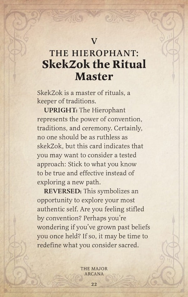 Dark Crystal Tarot Deck and Guidebook / Dark Crystal Tarot Deck and Guidebook  9781803367170-6