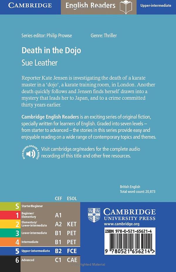 Death In The Dojo. Level 5 Sue Leather / Сью Лезер 9780521686334-1