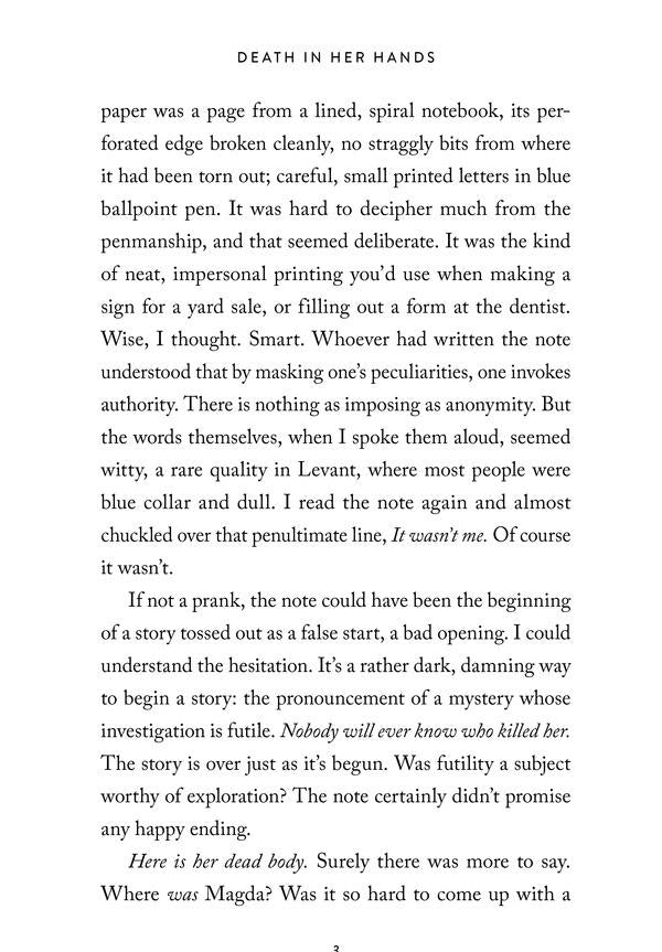 Death in Her Hands / Death in Her Hands Оттесса Мошфег 9781529112344-4