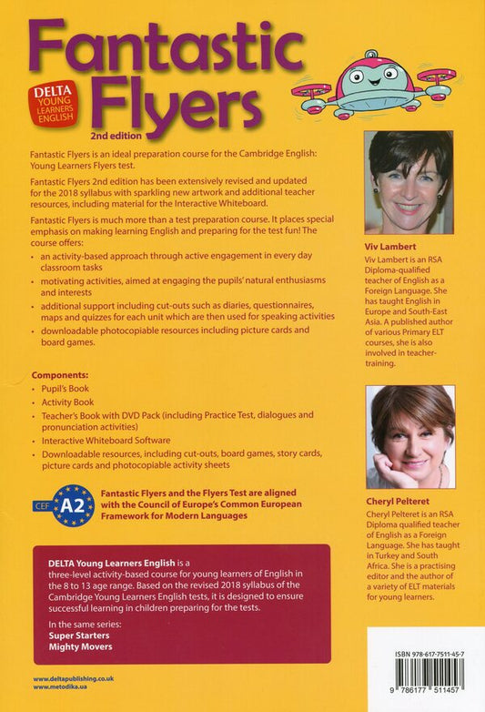 Delta Young Learners English. Fantastic Flyers. Activity Book / Delta Young Learners English. Fantastic Flyers. Activity Book Черил Пелтерет, Вив Ламберт 978-617-7511-45-7-2