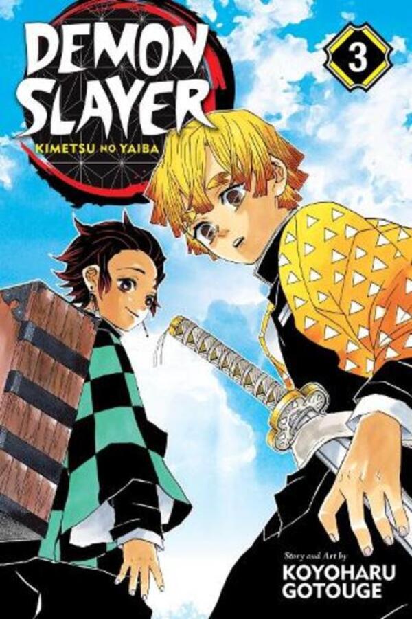Demon Slayer. Kimetsu No Yaiba. Volume 3 Koyoharu Gotouge / Коехару Готогэ 9781974700547-1